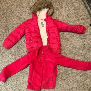 Columbia & old navy jackets